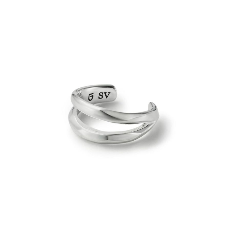 【残り一点】Narrow Ear Cuff_No.2(SILVER)