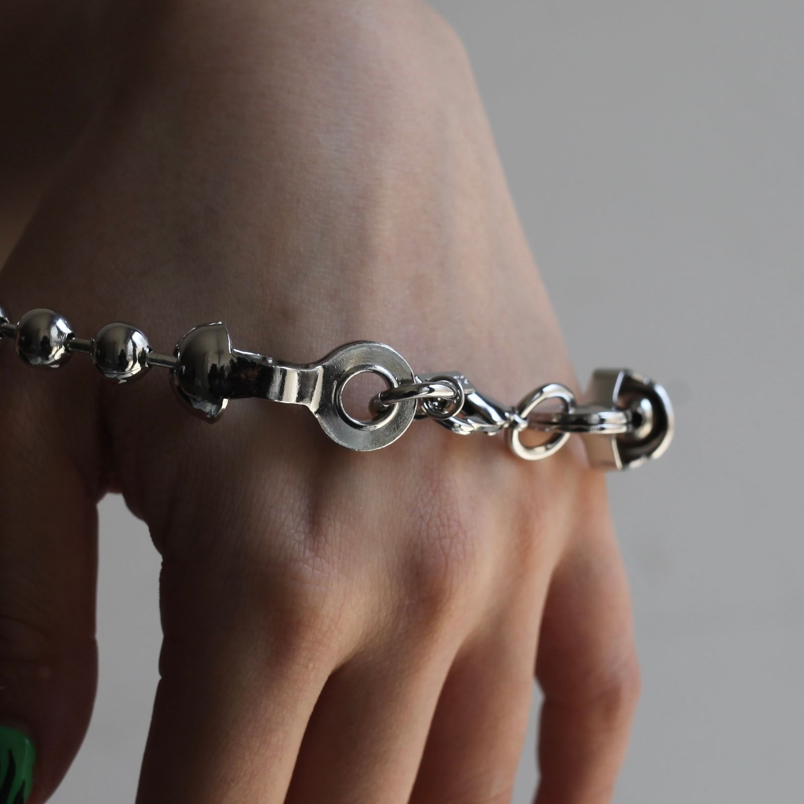 【残りわずか】Ball Chain Bracelet(SILVER)