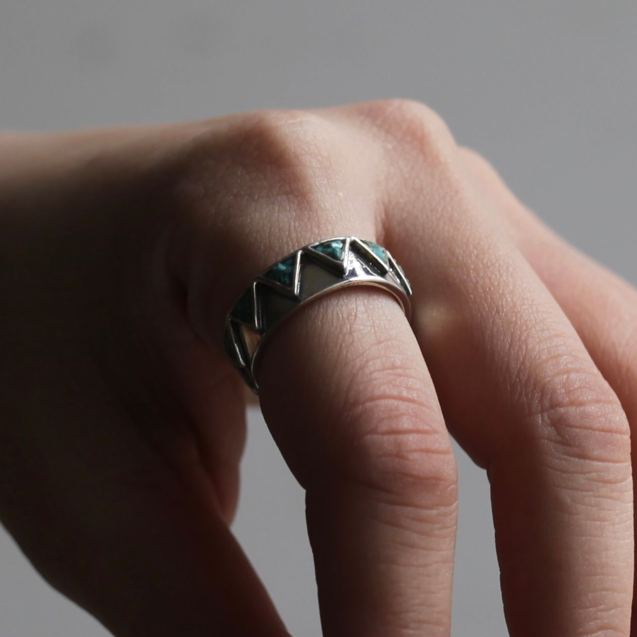 【残り一点】Great Mountain Ring(TURQUOISE)