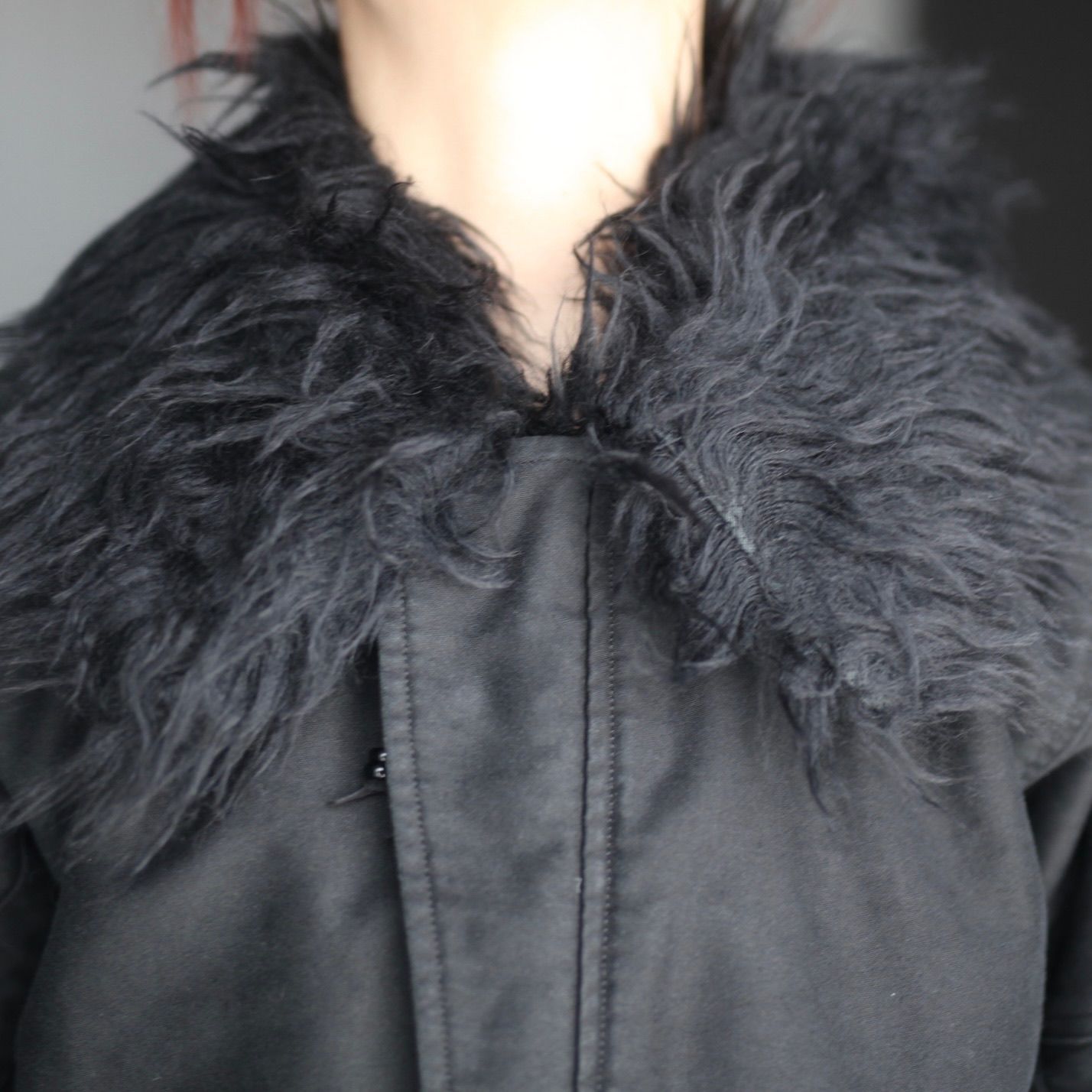 【残り一点】Padded Shearing Collar Biker Jacket