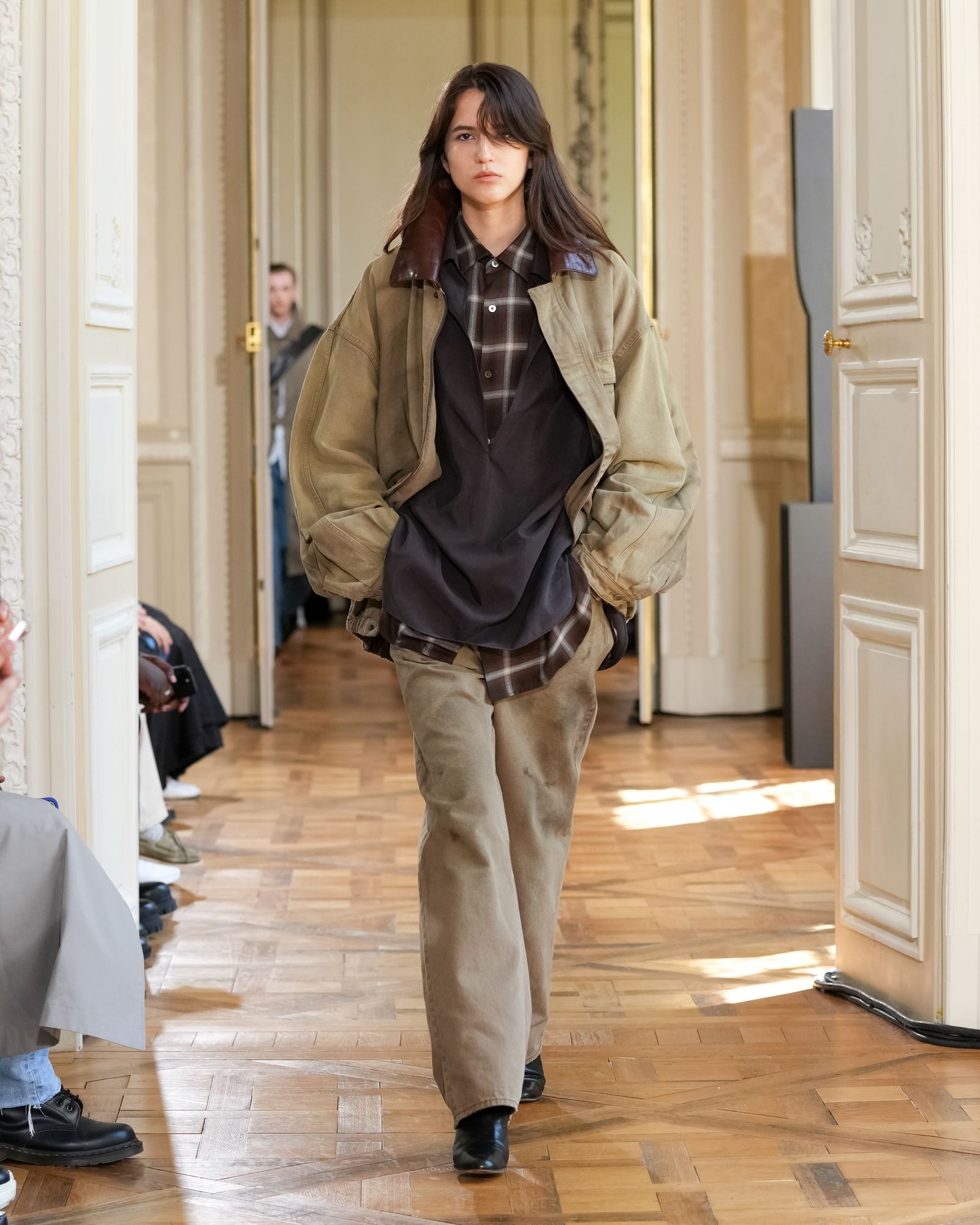 ssstein - 【残りわずか】Sulfur Dyed Oxford Vintage Wide Pants