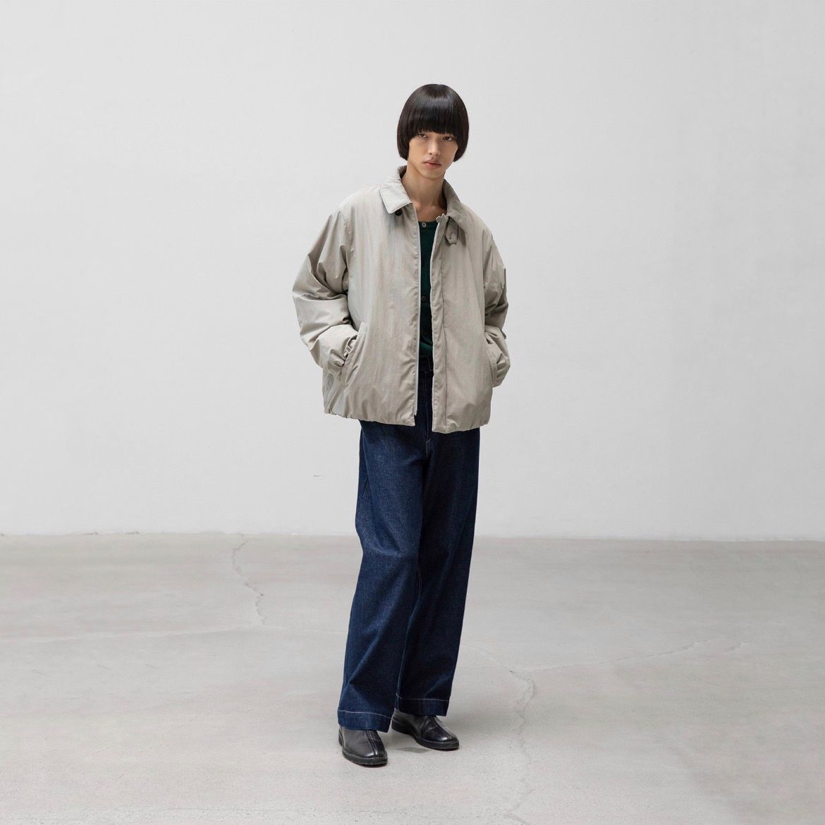 【残り一点】Plenty Belted Denim Slacks
