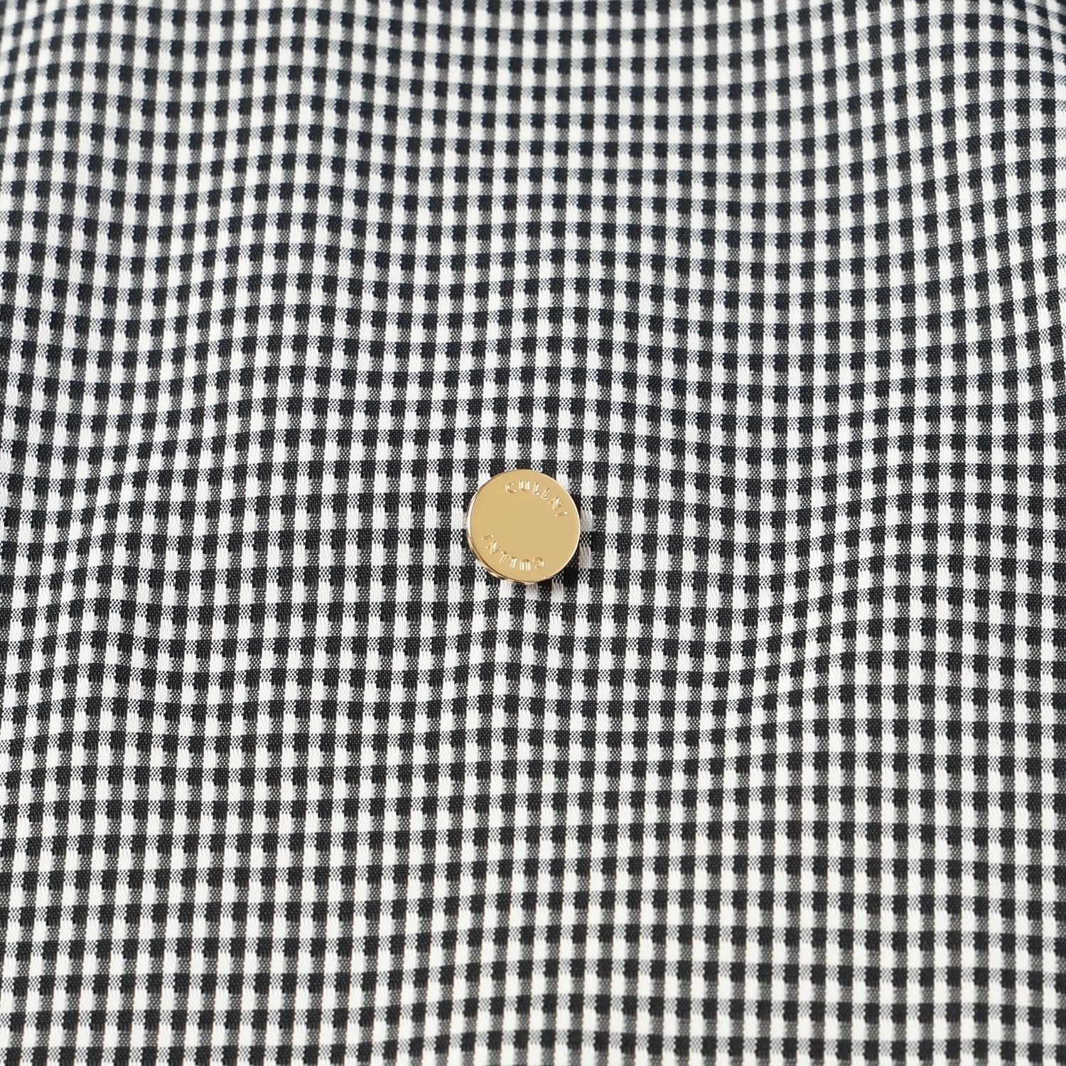 【残り一点】Sheer Check Cloth Drawstring Long Sleeve Pullover