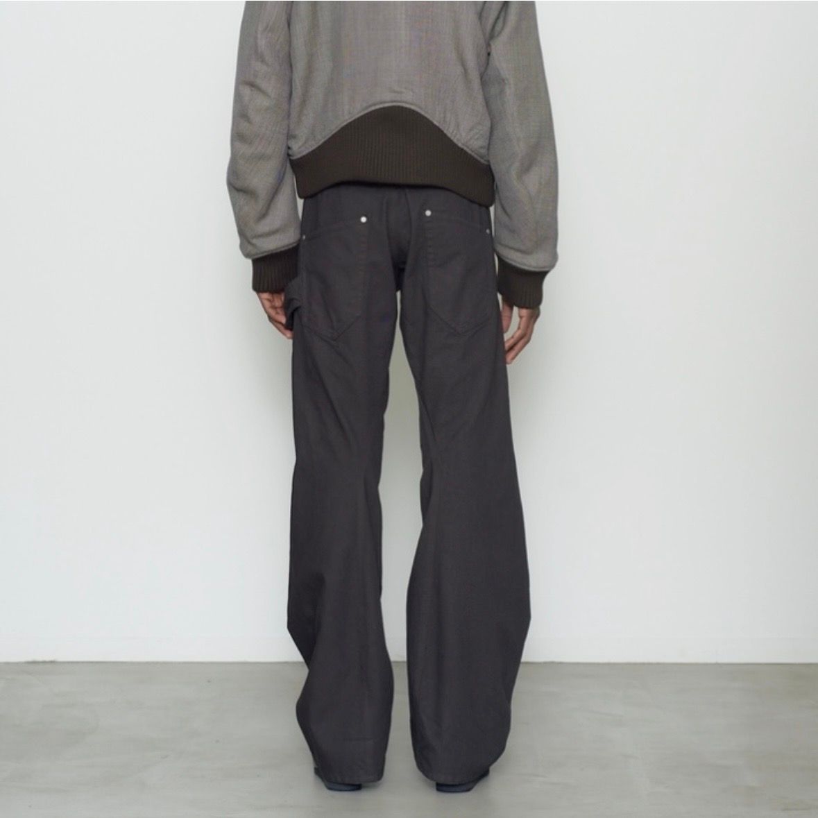 【残り一点】Curved Leg Double Knee Work Pants