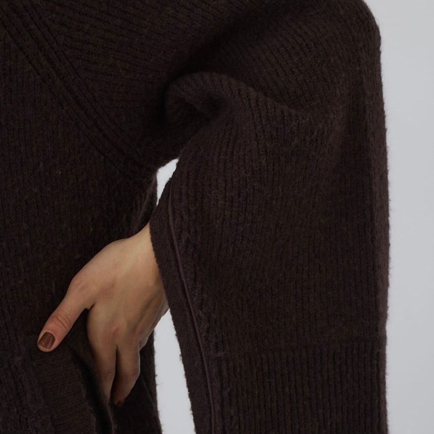 【残り一点】Poncho Like Raglan Knit C/D