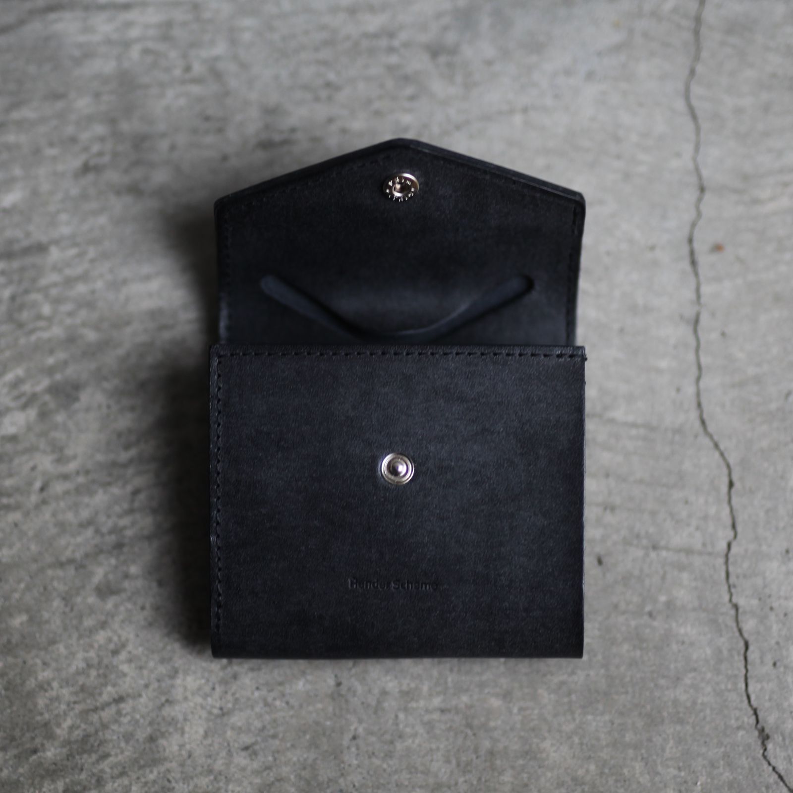Hender Scheme - 【再販売通知受付可能】Flap Wallet(BLACK Hender Scheme - 【再販売通知受付可能】Flap Wallet(BLACK