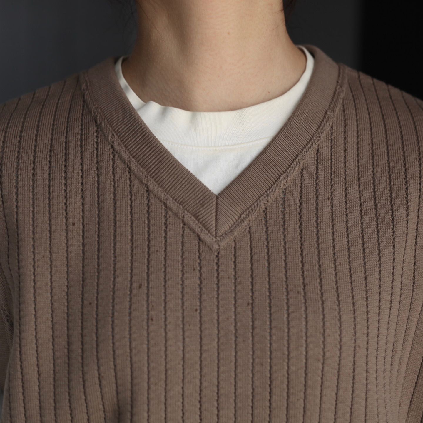 【残り一点】Stripe Mesh Vest