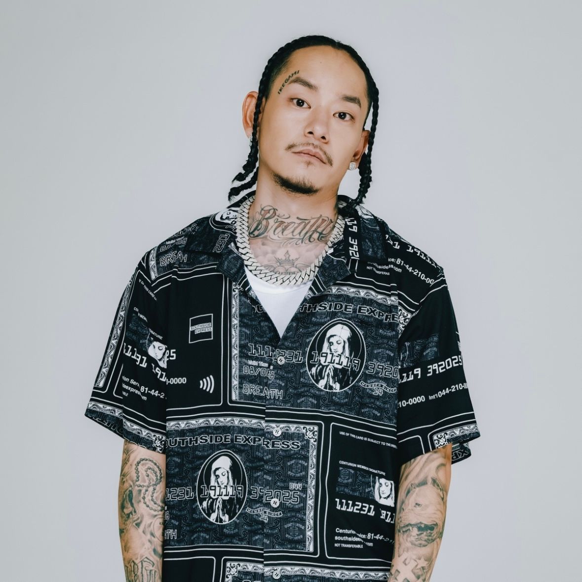 【残り一点】Black Card Shirt