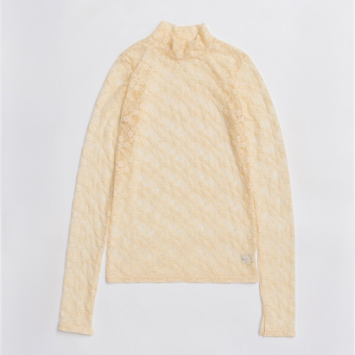 【残り一点】Lace Turtle Top