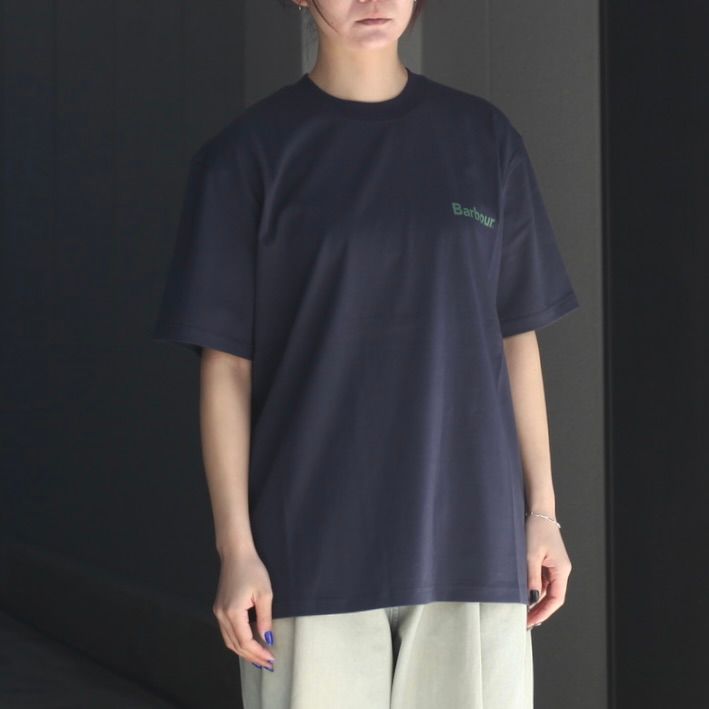 【残り一点】Barbour Crossby Archive Logo OS T-Shirt
