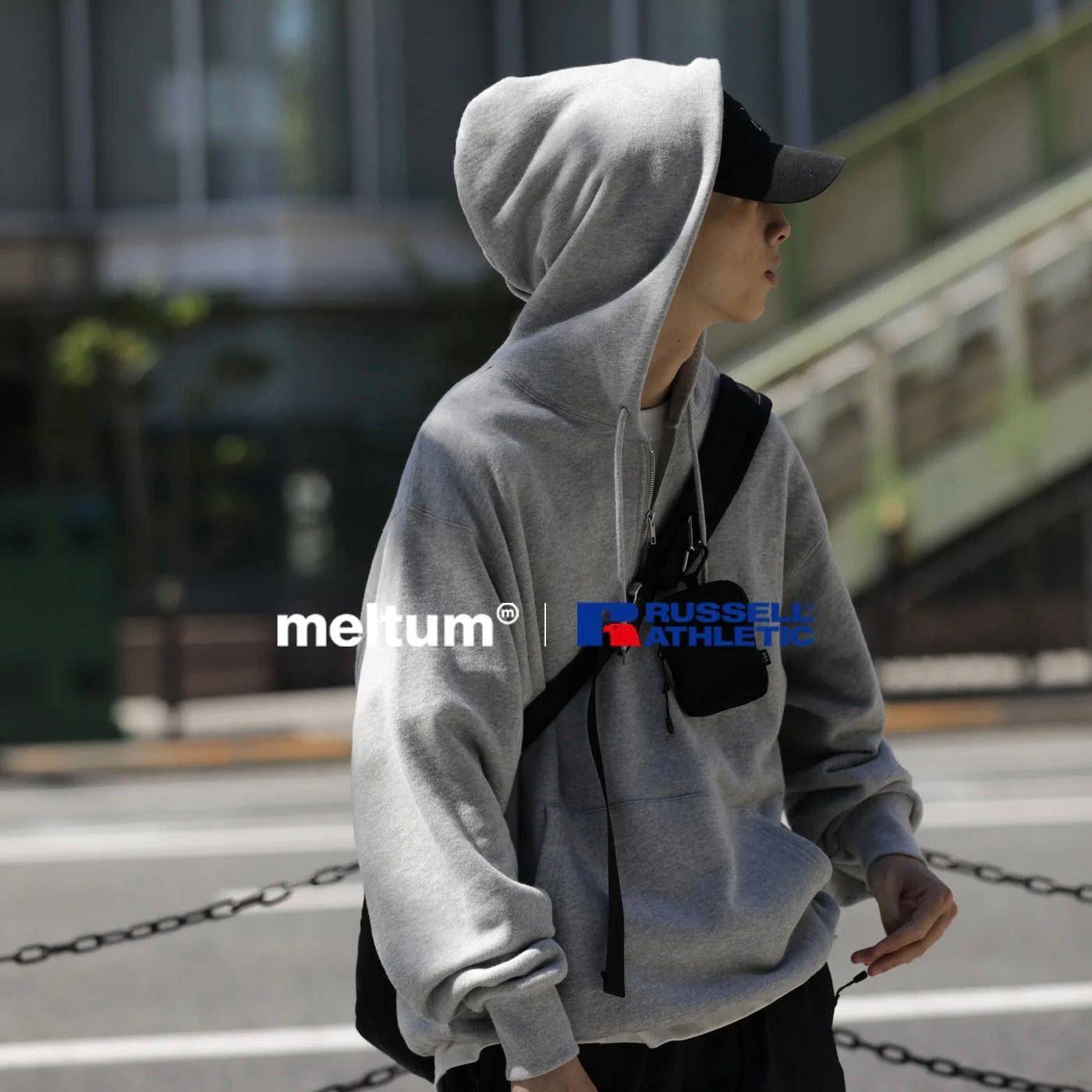 【残り一点】Half Zip Sweat Hoodie
