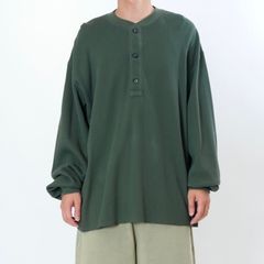 【残り一点】Waffle Henry Neck L/S T-Shirts