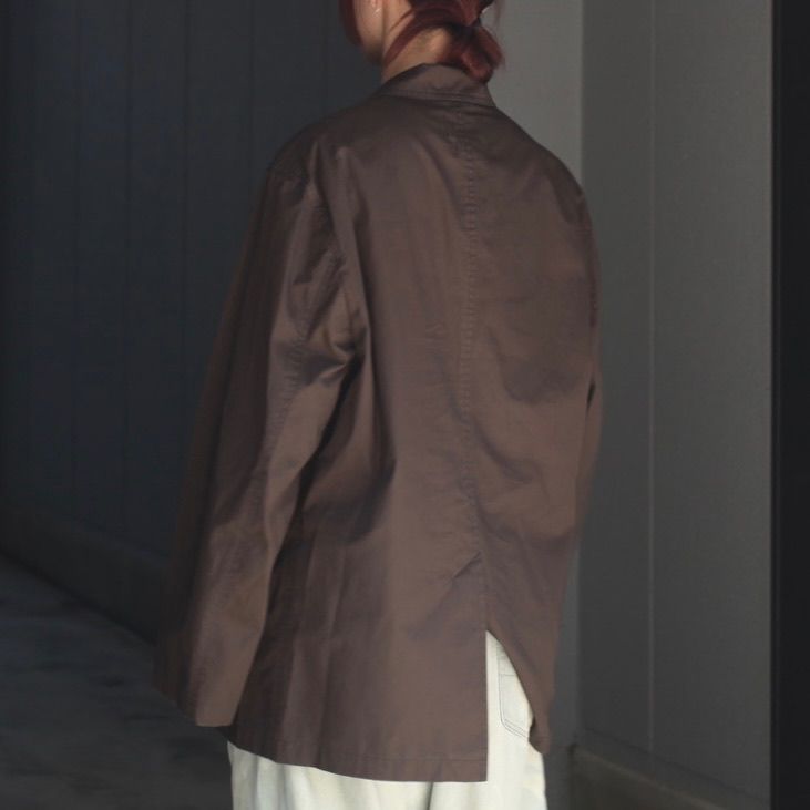 【残り一点】Cotton Gabardine Double Breasted Jacket