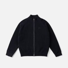 【残り一点】Knitted Pique Zip Sweater