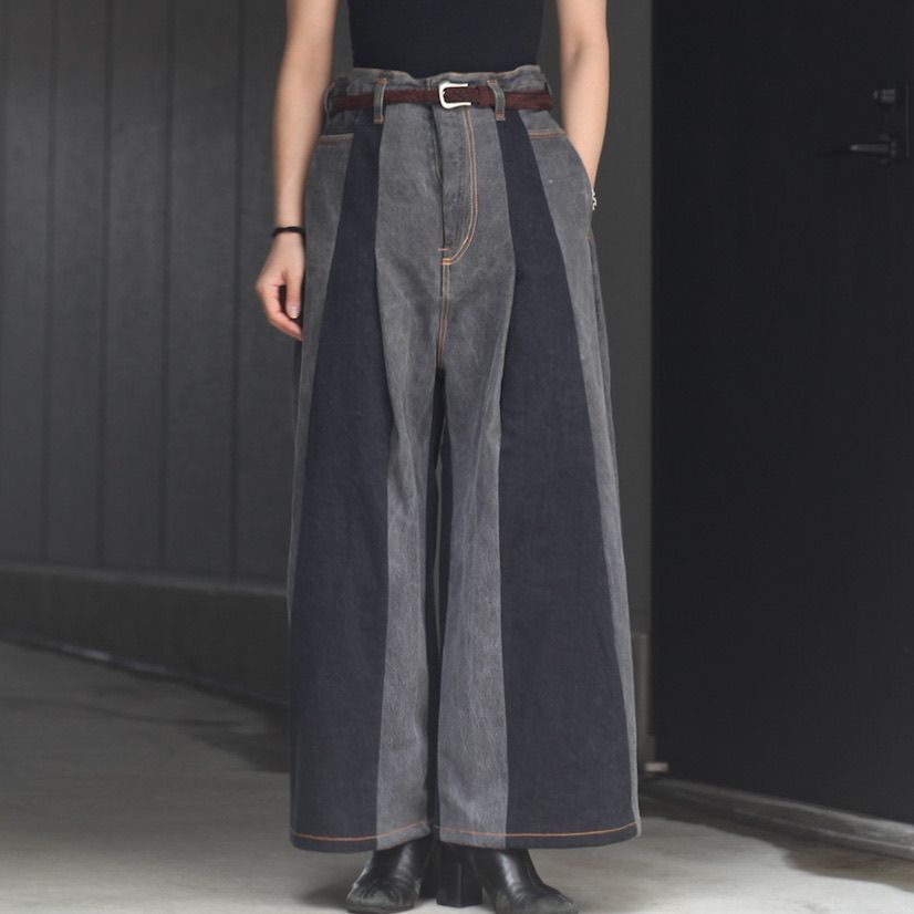 新品未使用〉SHINYAKOZUKA/DENIM BAGGY PANTS 超格安価格 7200円引き