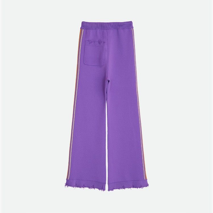 GRUNGE TRACK KNIT PANTS – NOUNLESS