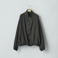 【残り一点】Wool/Silk Shirred Light Zip Jacket
