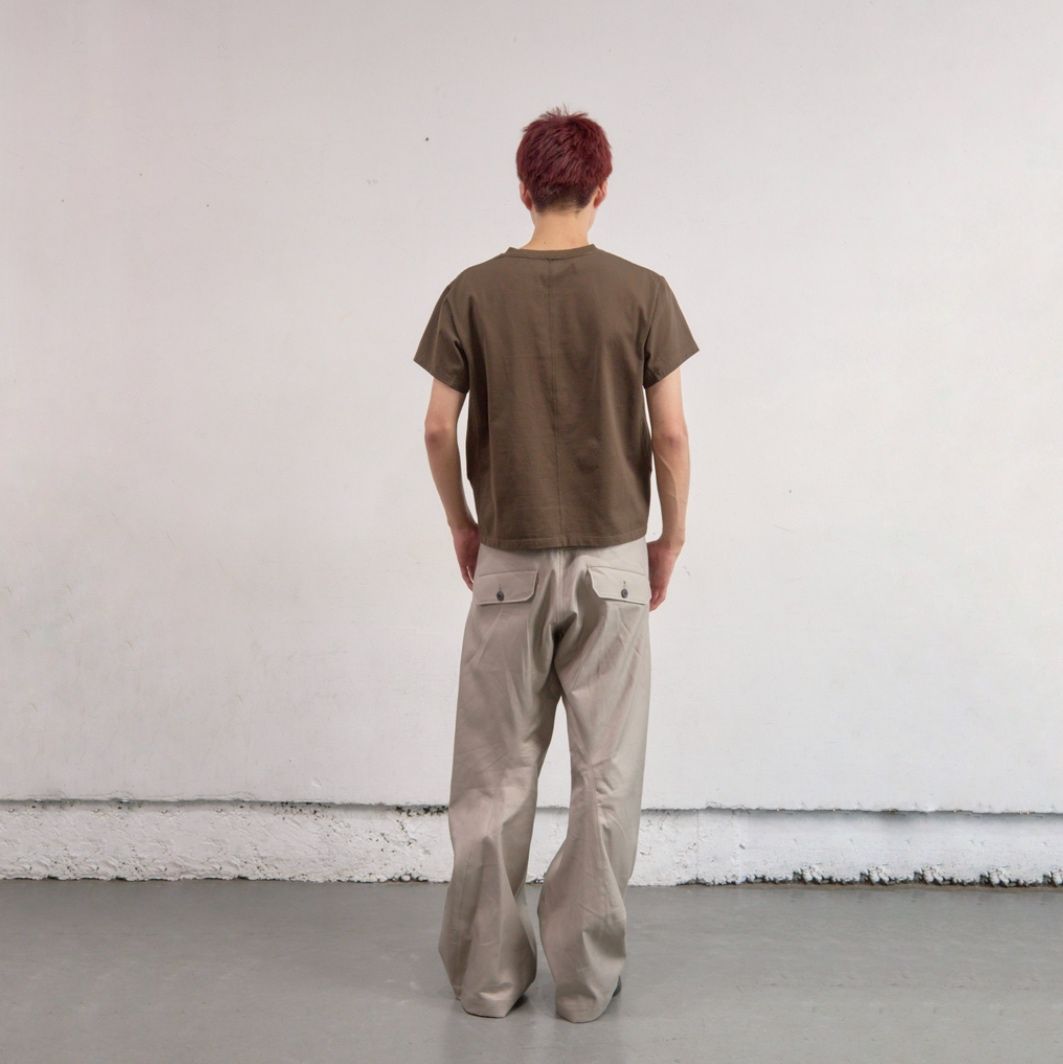 【残り一点】2Tucked Twisted Trousers