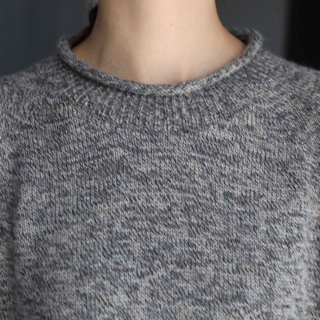 【残り一点】W/G Alpaca Pullover