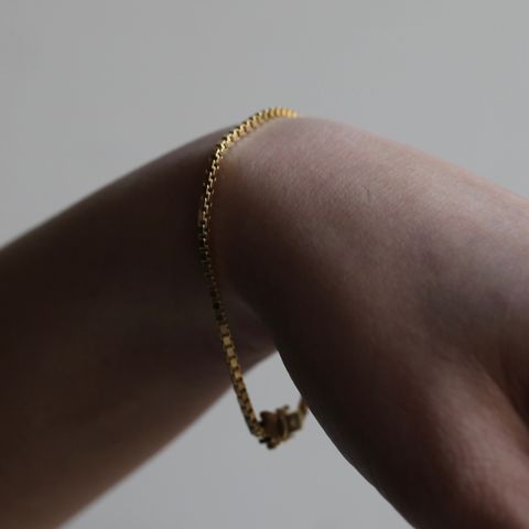 【残り一点】Square Bracelet(GOLD)