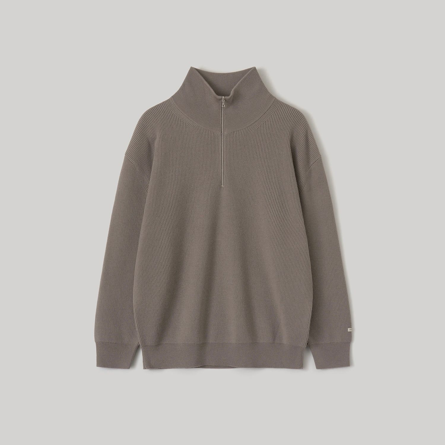 【残り一点】Volume Half Zip Up Knit