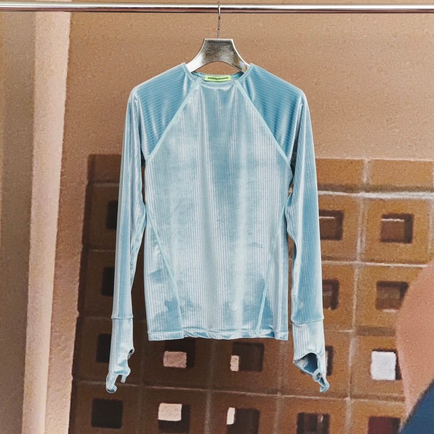【残り一点】Flex Velvet Cuff-Glove Long Tee