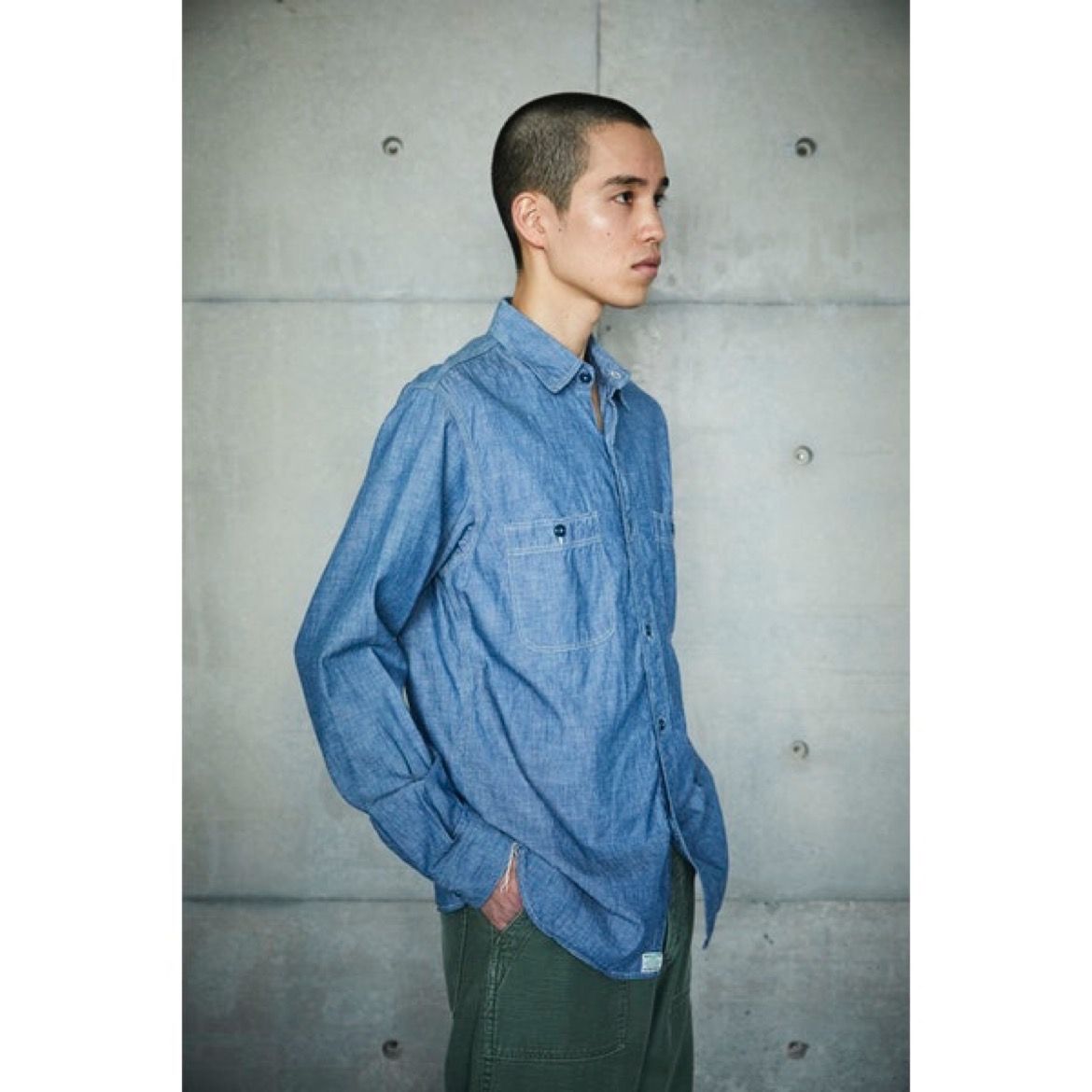 【残りわずか】Chambray Work Shirt