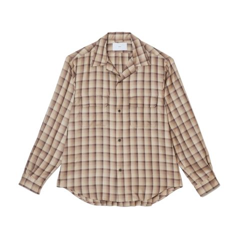 【残り一点】Ombre Open Coller Shirt