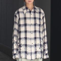 【残り一点】Ombre Destroyed Shirt