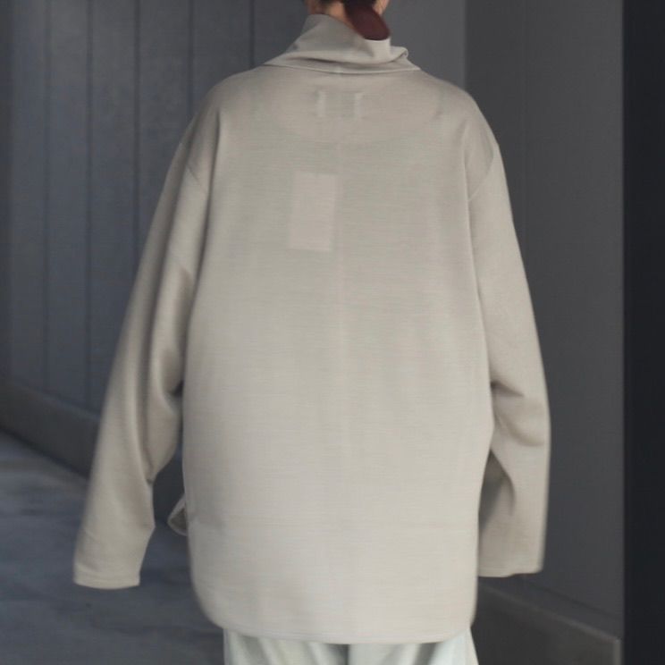 【残り一点】Wool Silk Knit High Neck LS