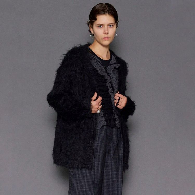 【残り一点】Shaggy Knit Cardigan