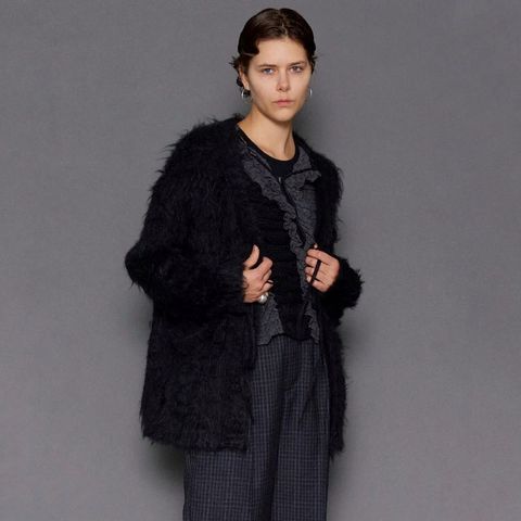 【残り一点】Shaggy Knit Cardigan