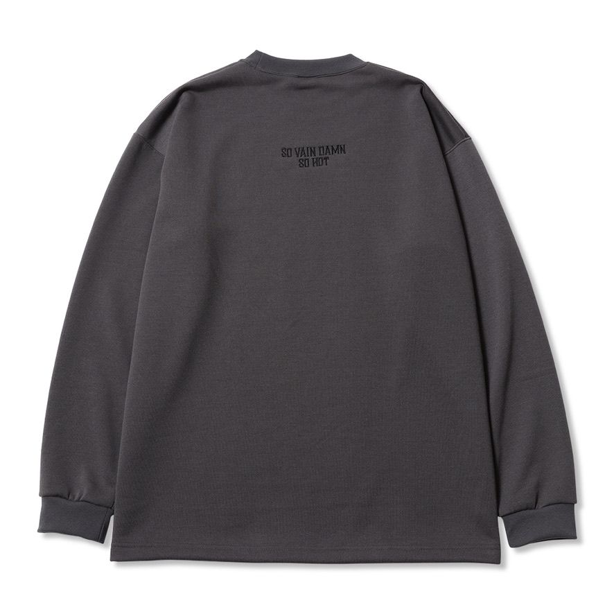 【残り一点】Calee National Logo Drop L/S Tee