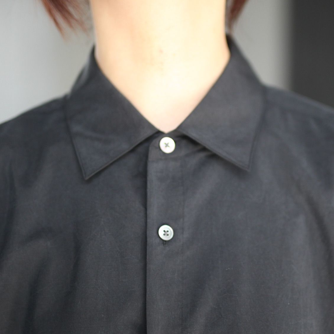 ssstein - 【残り一点】Silk Nylon Oversized Down Pat Shirt