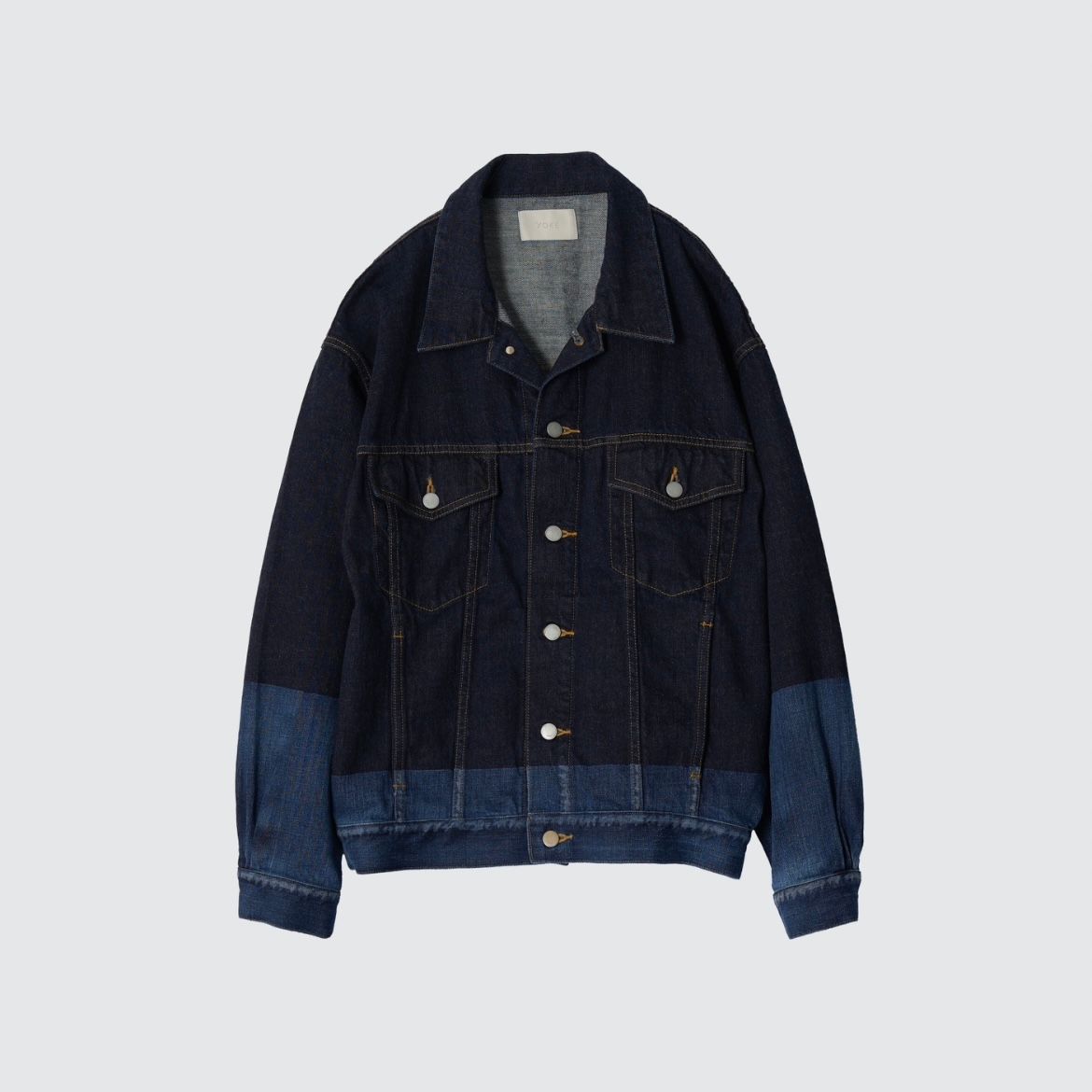 YOKE - 【残り一点】Laser Processed Denim Trucker Jacket | ACRMTSM ONLINE STORE