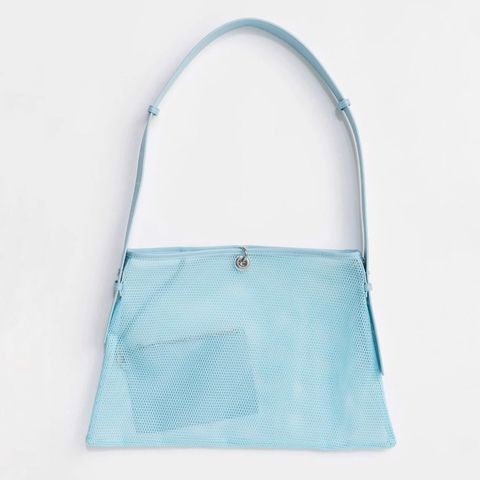 【残り一点】スクエアメッシュトートバッグ