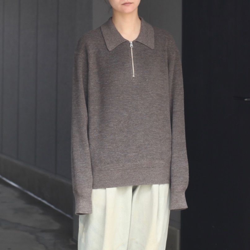 【残り一点】Aze Half Zip-up P/O