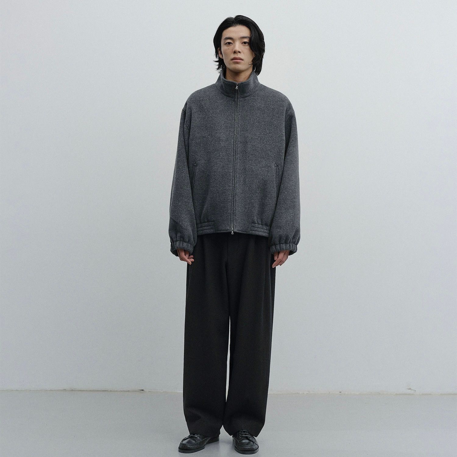 【残り一点】Library Wool Track Blouson
