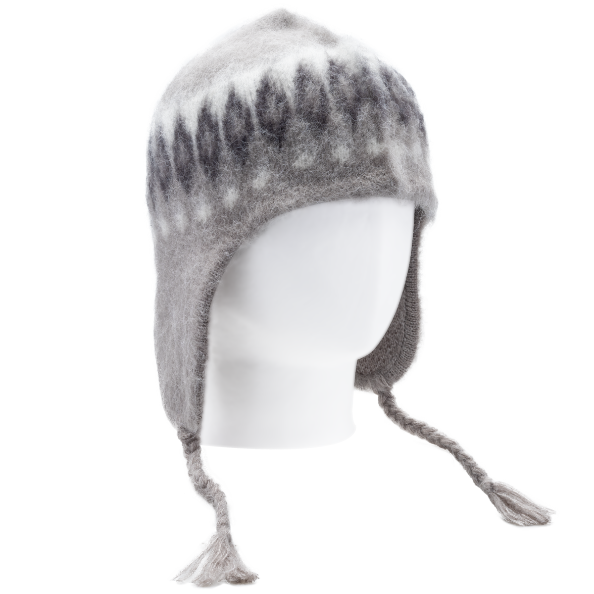 【残りわずか】Heart Nordic Ear Flap Cap
