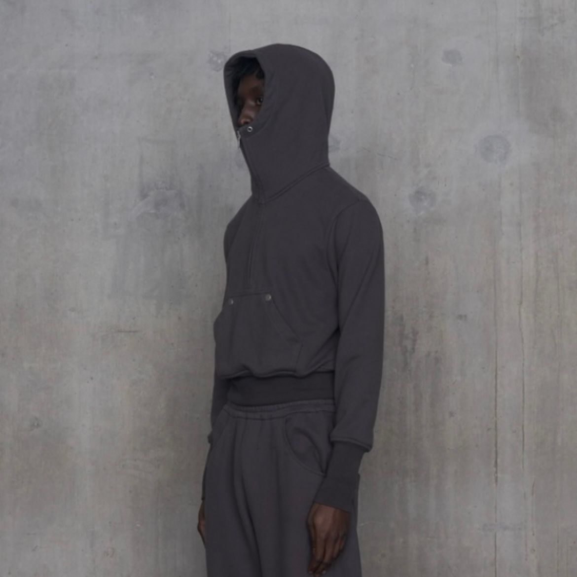 23AW Omar Afridi Half Zip Hoodie - パーカー