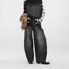 【残り一点】2-IN-1 Washed Denim Pants