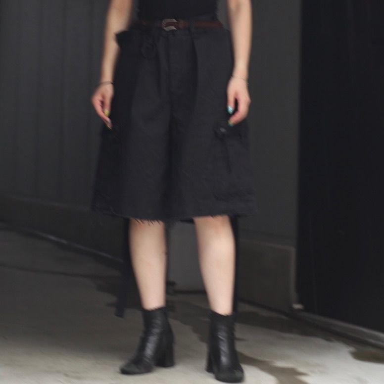 【残り一点】Slash Seam Twist Cargo Pants(AGED TWILL)
