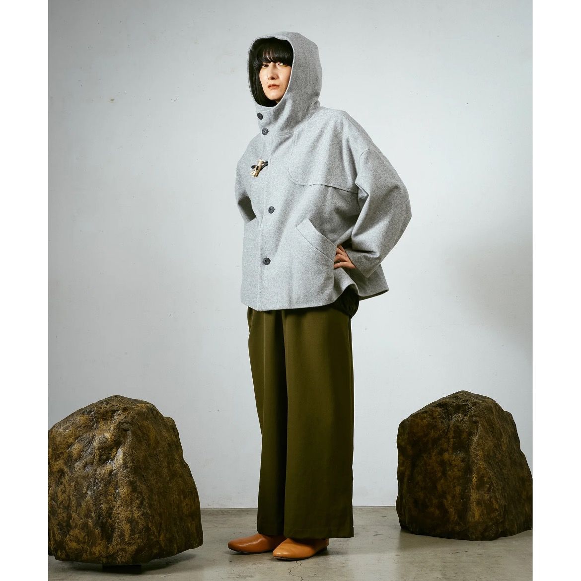 【残り一点】メルトンダッフルショートCT