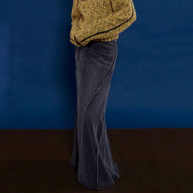 【残り一点】Cellulose Denim Maxi Skirt