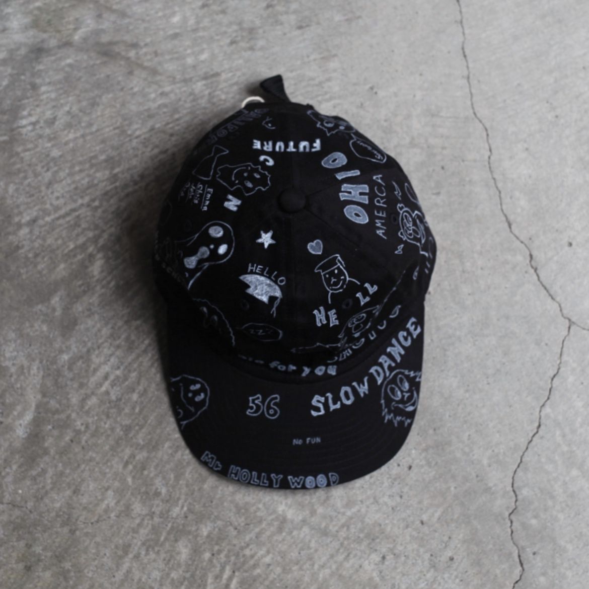 【残り一点】Hand Paint Crash Cap