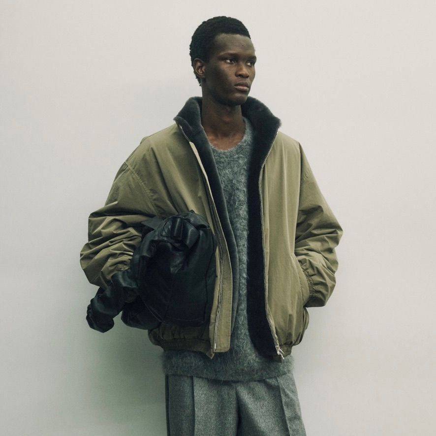 【残りわずか】Kid Mohair Knit Crew Neck LS