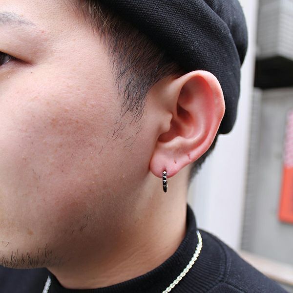 【残り一点】Multiple Studs Pierce(BLACK)