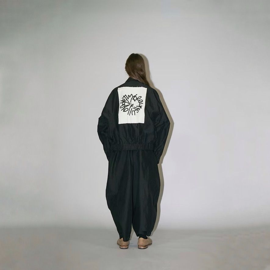 【残り一点】MBLパッチロゴジップブルゾン