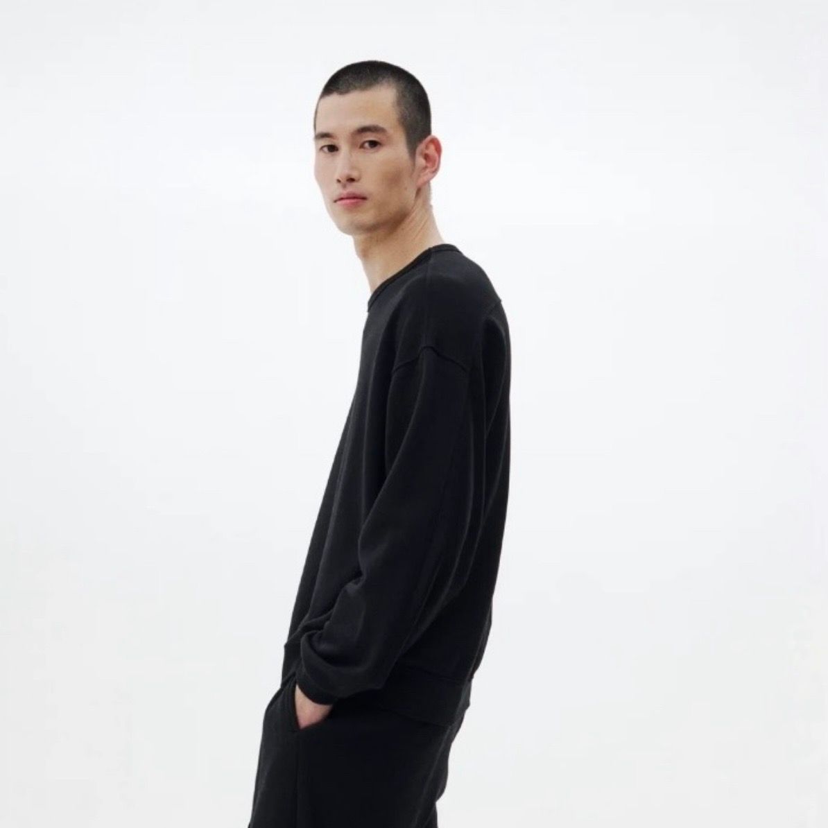 【残り一点】Suvin Cotton Sweat Shirt