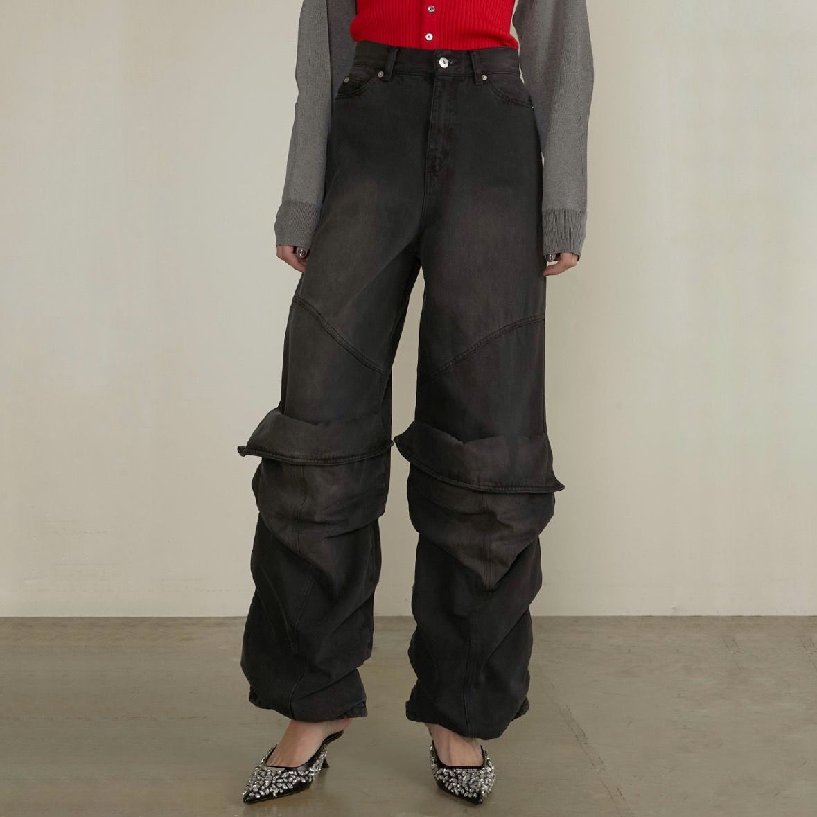 【残り一点】Fake Boots Denim